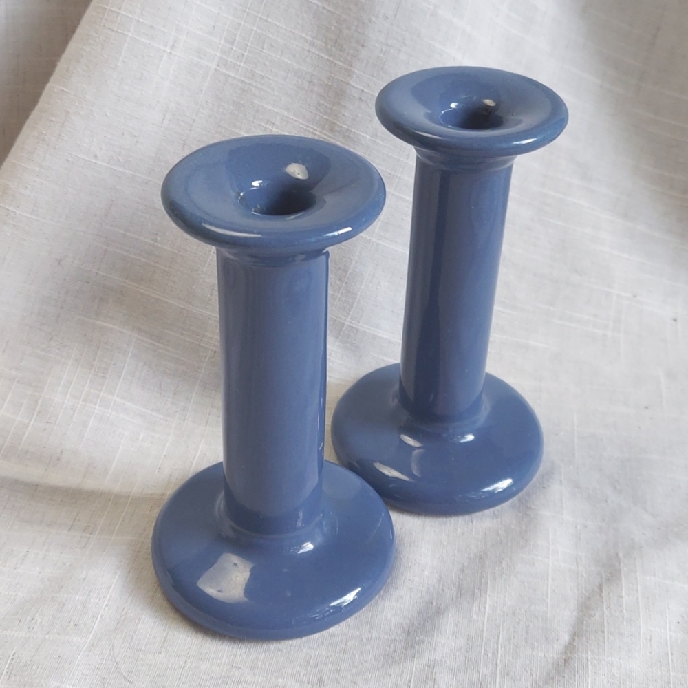 Vintage Porcelain Candle Holders - ca. 1980 - bought in Hamburg, Germany 🇩🇪
